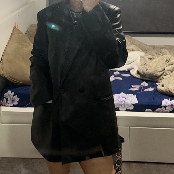 Zara Leather blazer - Picture 8 of 8